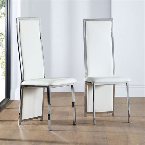 leather and chrome dining chairs|Leather And Chrome Chairs